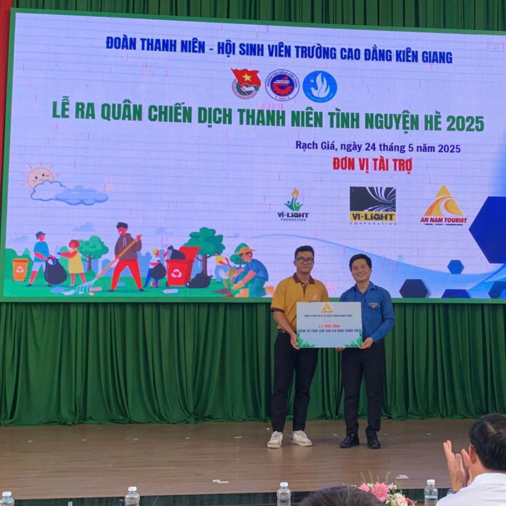 Cao Đẳng Kiên Giang: Tuổi Trẻ Tình Nguyện – Lan Tỏa Yêu Thương